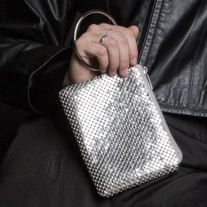 Metallic Sequin Clutch